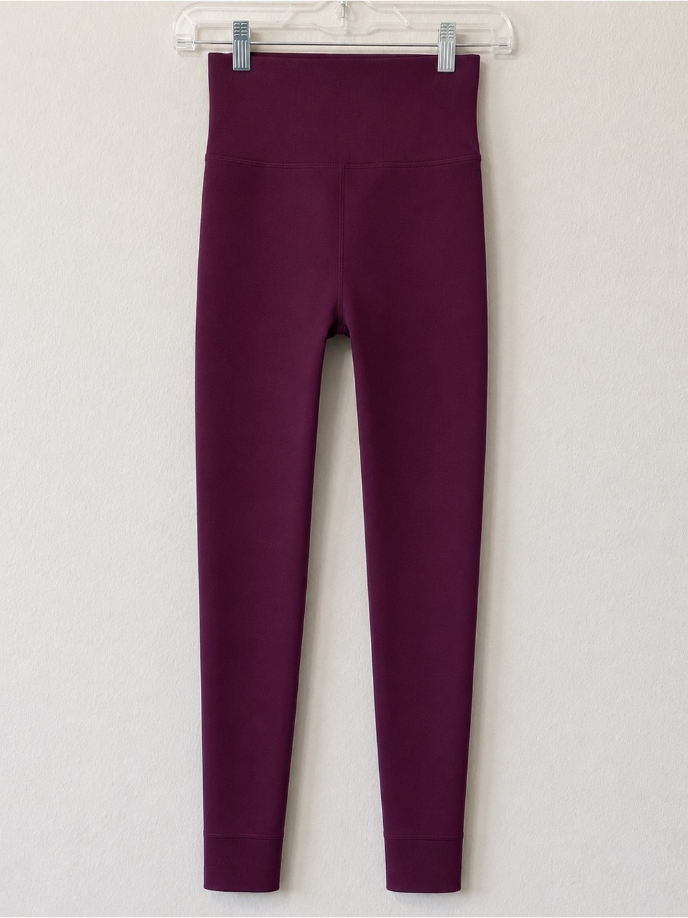 Fabletics High Waisted Plum Leggings Tummy Control Small. - Picture 2 of 4